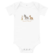 Load image into Gallery viewer, Gunnar, Snickers &amp; Layla Baby short sleeve one piece
