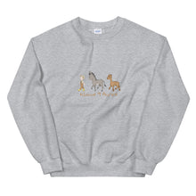 Load image into Gallery viewer, Gunnar, Snickers &amp; Layla Unisex Sweatshirt - Adult
