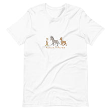 Load image into Gallery viewer, Gunnar, Snickers &amp; Layla Short-Sleeve Unisex T-Shirt - Adult
