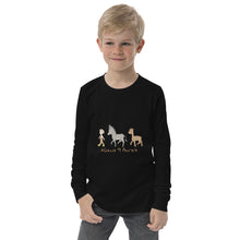 Load image into Gallery viewer, Gunnar, Snickers &amp; Layla Youth long sleeve tee
